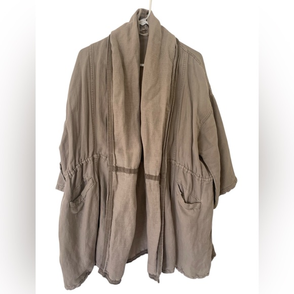 Free People Jackets & Blazers - Free People Utility Jacket in Tan